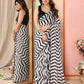 Partywear Designer Black & White Georgette Fancy Saree - Satrangi | Swadesiicart