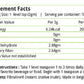 Nature's Velvet Inulin Dietary Fiber Powder