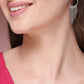 NVR Women's Set of 6 Silver-Plated Contemporary Drop Earrings | Swadesiicart