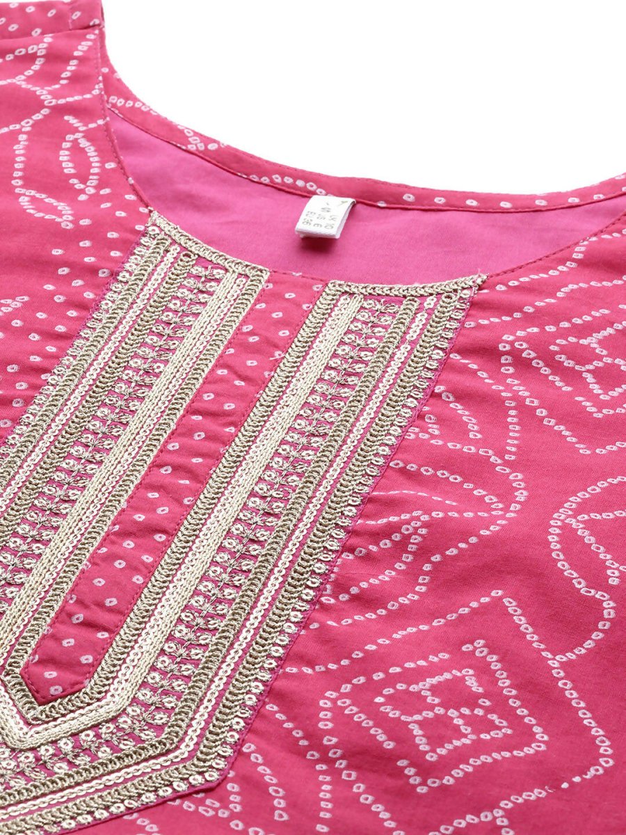 Ahalyaa Women's Traditional wear Dress - Pink | Swadesiicart