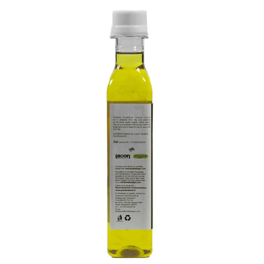Pure & Sure Organic Castor Oil - Swadesiicart