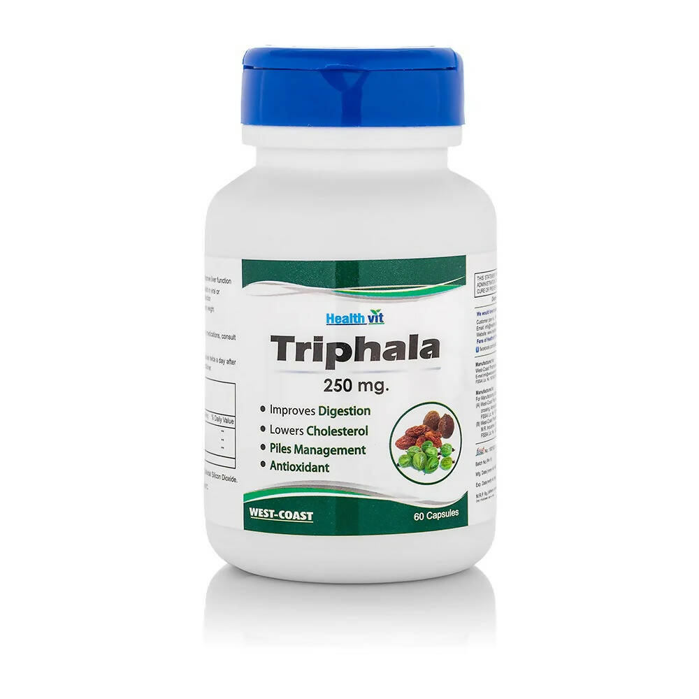 Healthvit Pure Herb Triphala Capsules | Swadesiicart