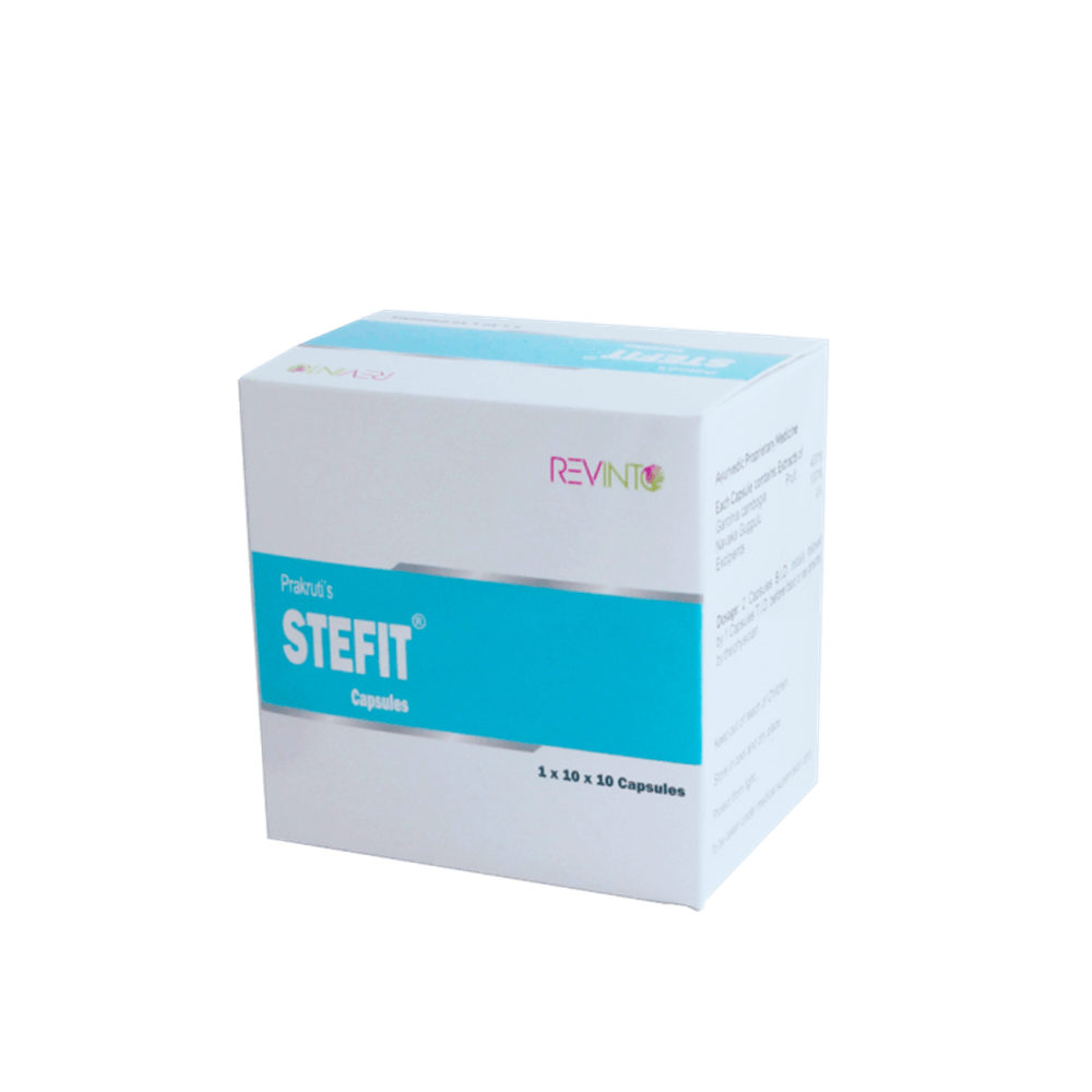 Prakruti Ayurveda Stefit Capsules | Swadesiicart