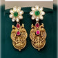 Jewel City Opulent Gold and Gemstone Necklace Set | Swadesiicart