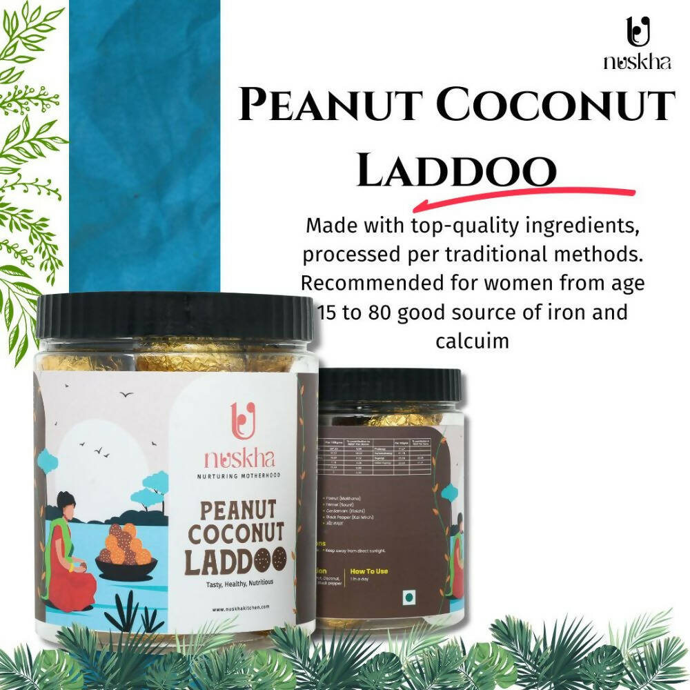 Nuskha Peanut Coconut Laddoo | Swadesiicart