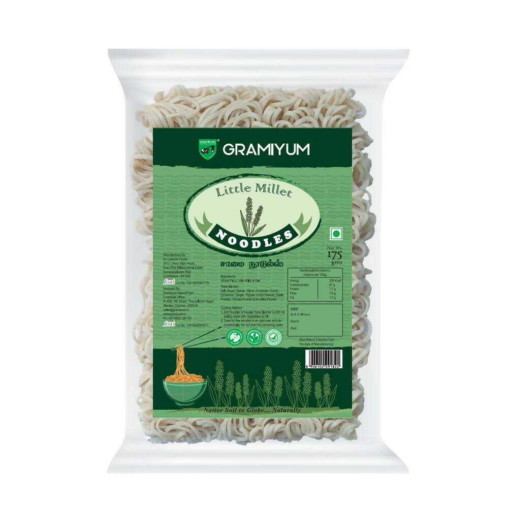 Gramiyum Little Millet Noodles - Saamai Noodles - Gramiyum