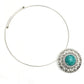 Mominos Fashion Johar Kamal Oxidised Silver-Plated Stone Work Necklace Handicraft | Swadesiicart