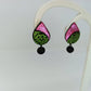 Terracotta Water Drop Ear Studs