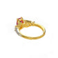 Diamond and Ruby Ring- Ruby Raang | Swadesiicart