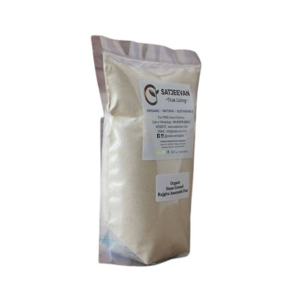 Satjeevan Organic Stone-Ground Rajgira Amaranth Flour - Swadesiicart