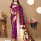 Lorenvalley Fashion Purple Soft Paithani Silk Woven Design Rich Zari Meenakari Weaving Saree - Swadesiicart