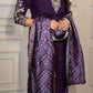 Lorenvalley Fashion Purple Roman Silk Embroidery Multi Work Kurta Pant with Dupatta - Swadesiicart