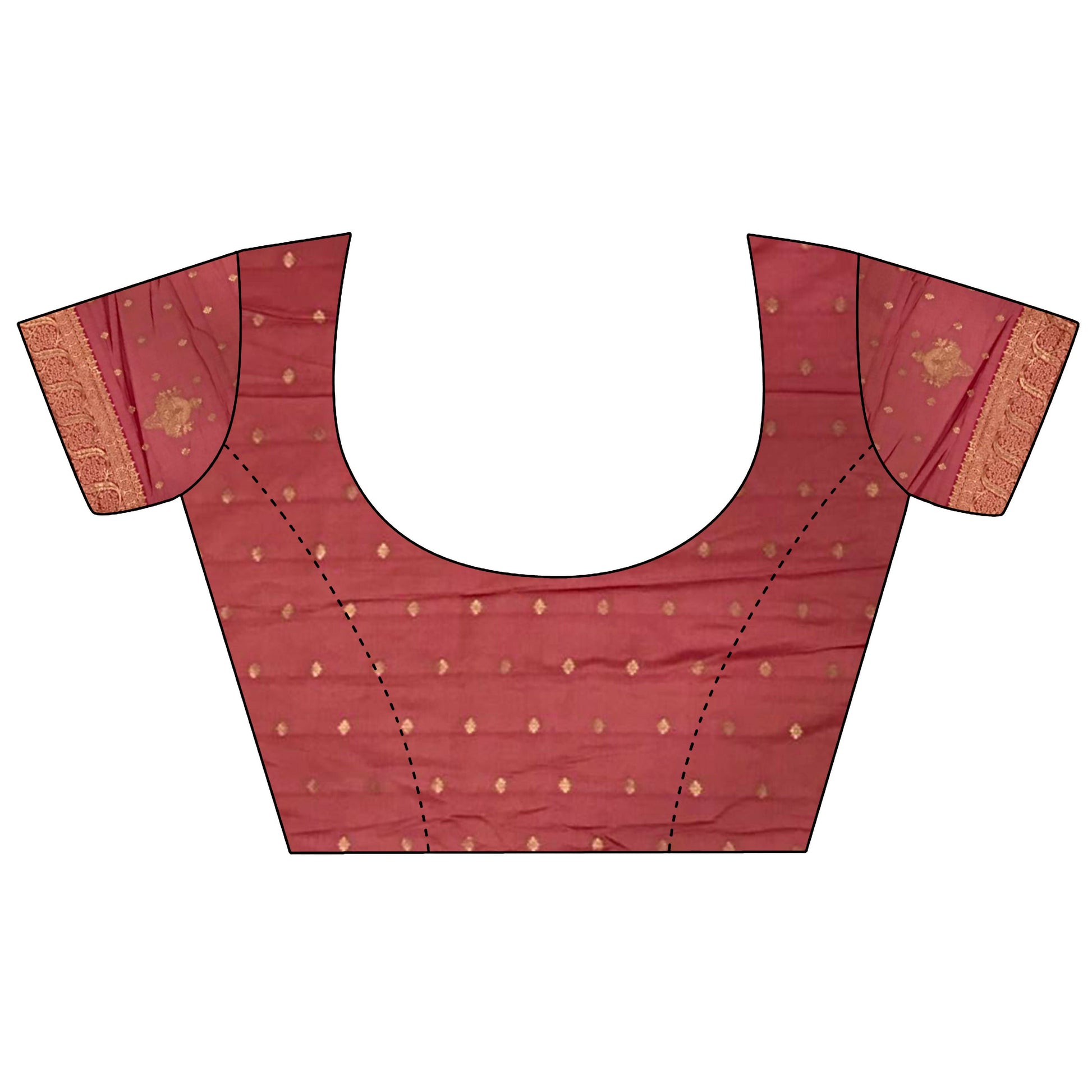 Joban Fashion Cream Banarasi Soft Silk Woven Saree | Swadesiicart