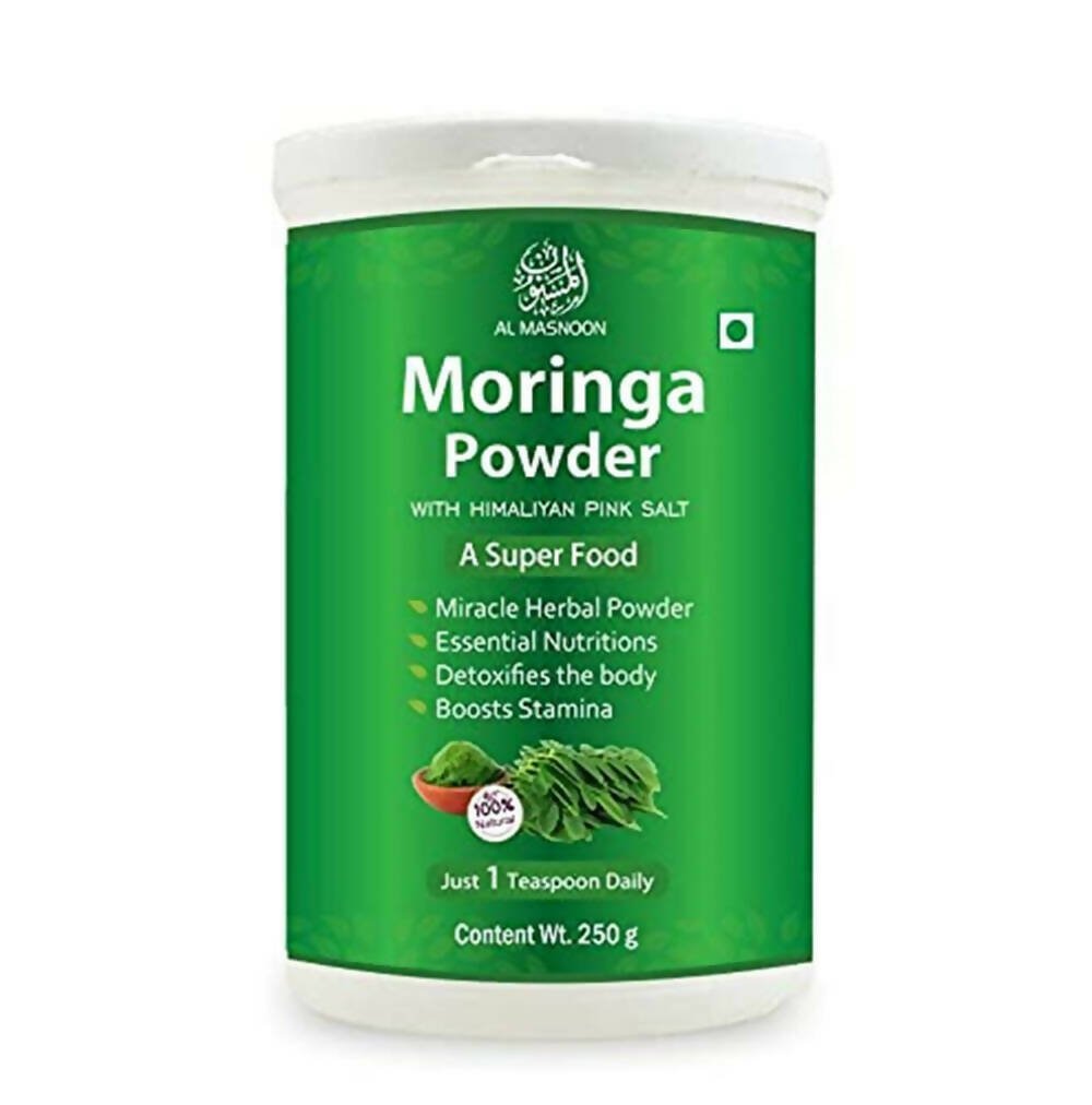 Al Masnoon Moringa Powder With Himalayan Pink Salt - Al Masnoon