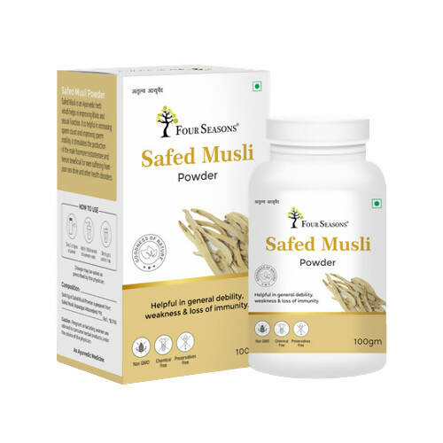 Four Seasons Safed Musli Powder | Swadesiicart