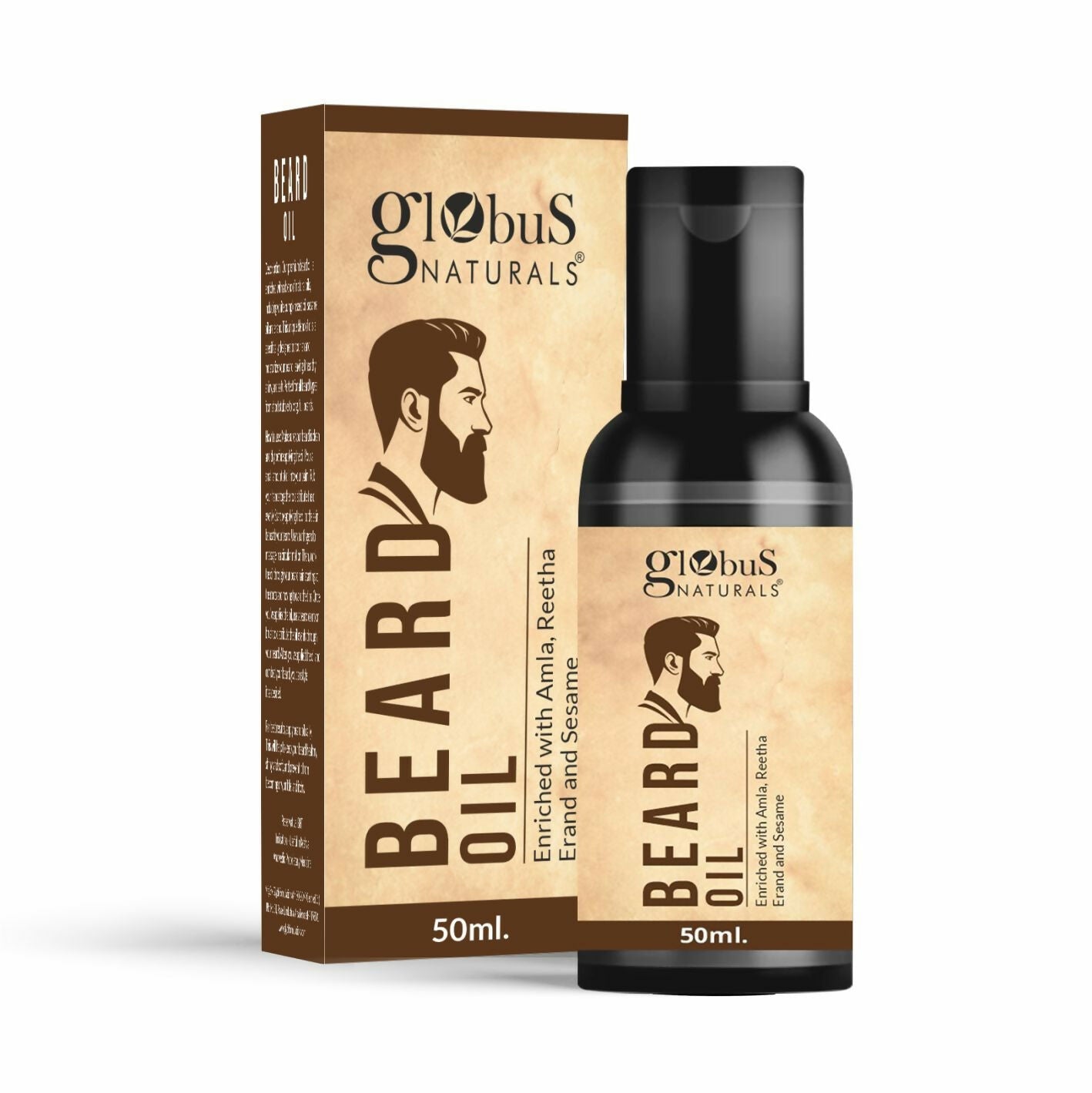 Globus Naturals Ayurvedic Beard Oil | Swadesiicart