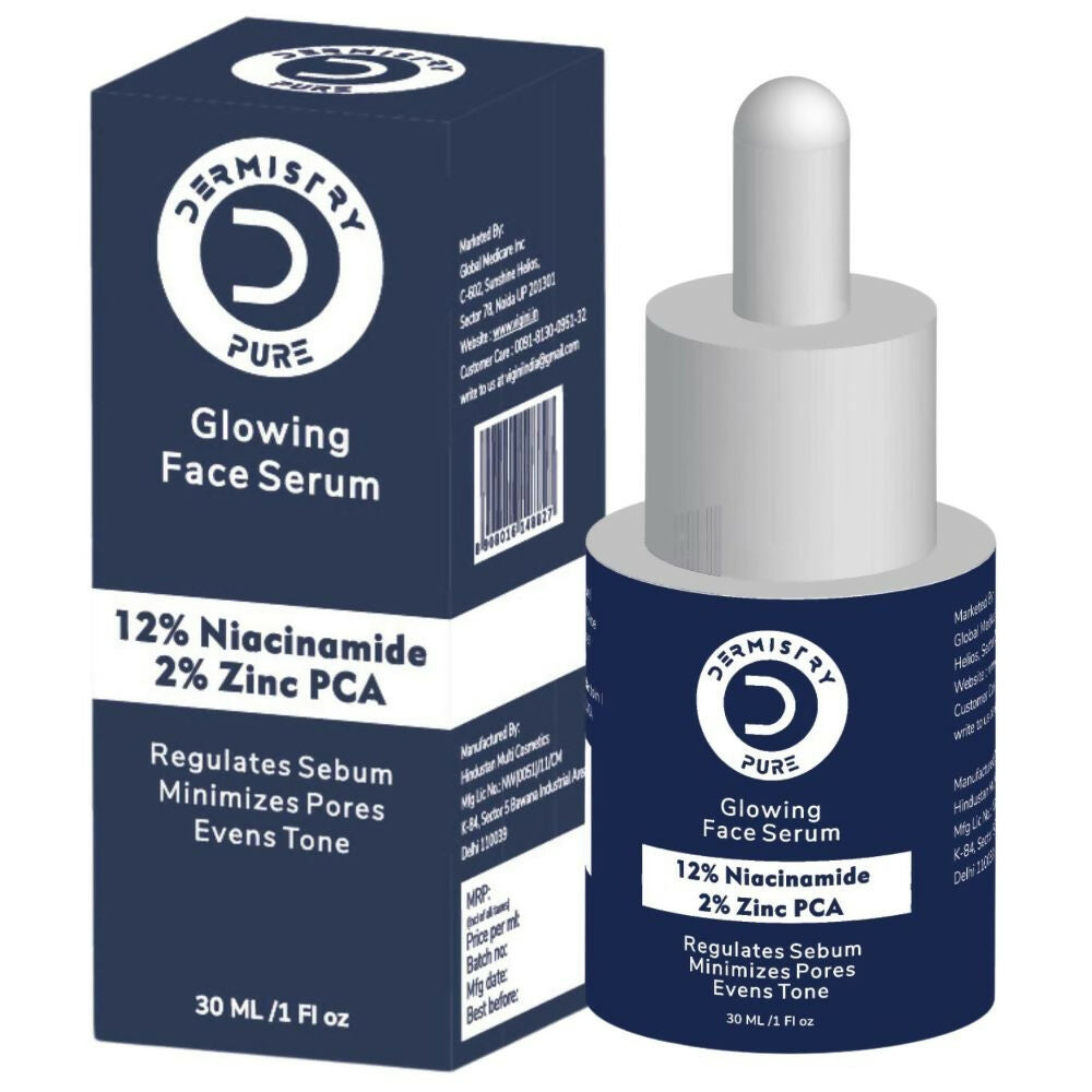 Dermistry Pure 12% Niacinamide 2% Zinc Serum - Swadesiicart