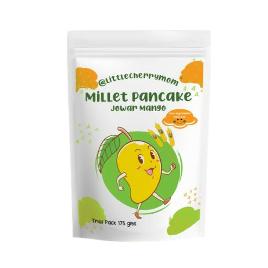Littlecherrymom Pancake Mix Jowar Mango - Little Cherry Foods