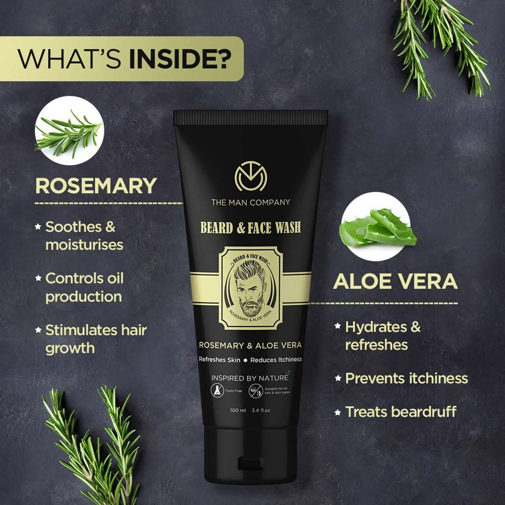 The Man Company Beard & Face Wash - Swadesiicart