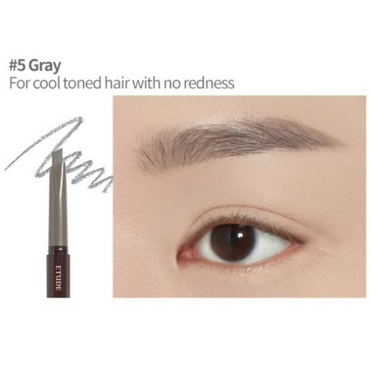 Etude House Drawing Eyebrow - 05 Gray - Swadesiicart