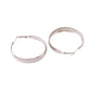 NVR Women Silver Plated Hoop Earrings | Swadesiicart