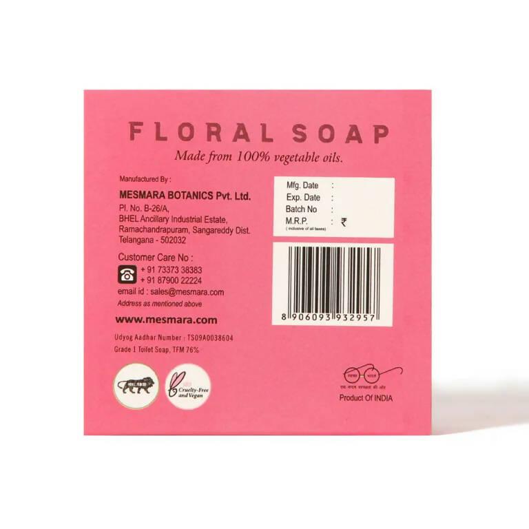 Mesmara Hand Made Floral Soap - Swadesiicart