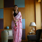Vamsee Laxmi Pink Georgette Saree - Swadesiicart