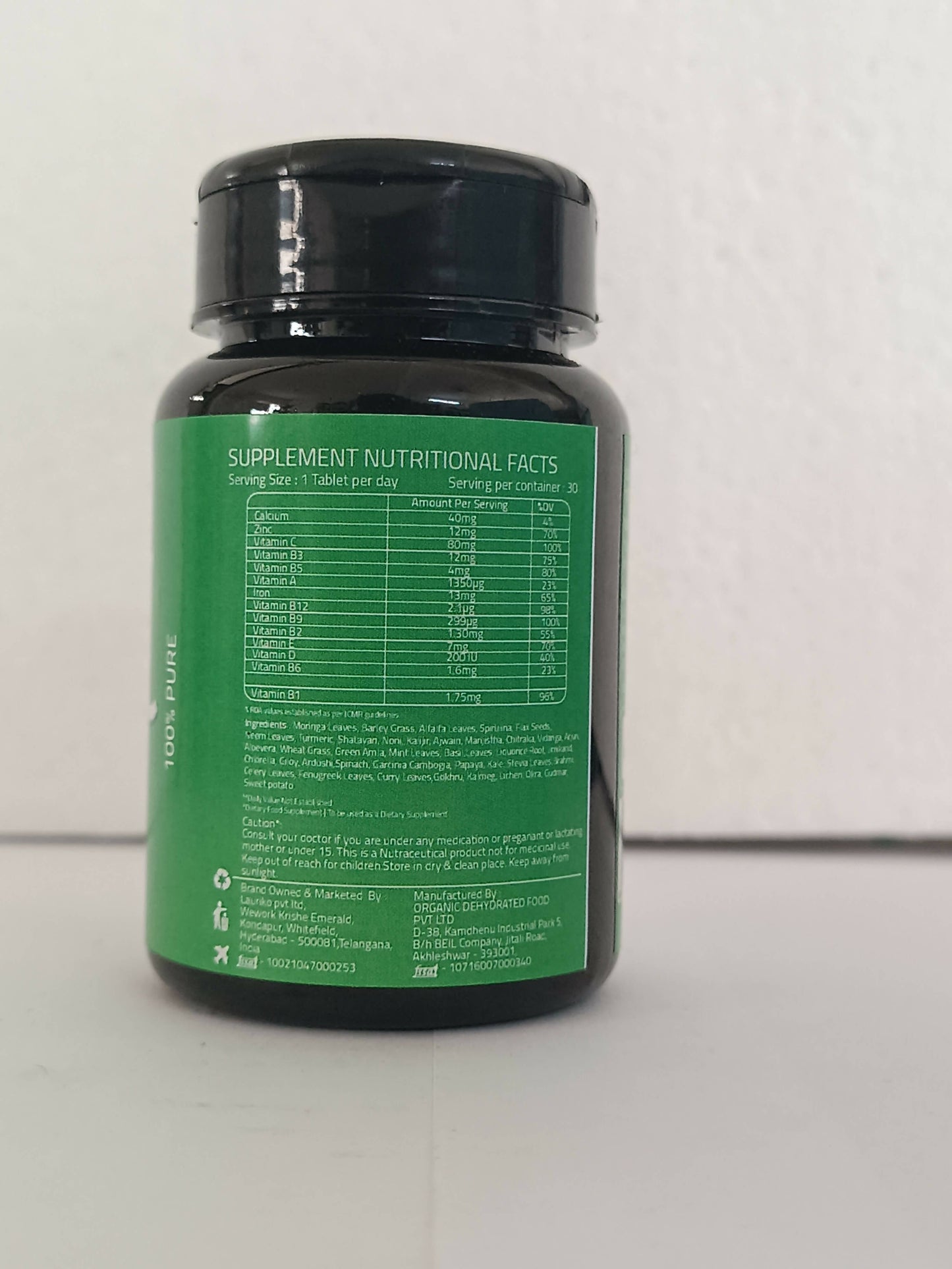 Laurik Multivitamin Supplements For Women | Vitamin A, C, D ,E With B Vitamins, Iron, Zinc And Calcium Tablets | Swadesiicart