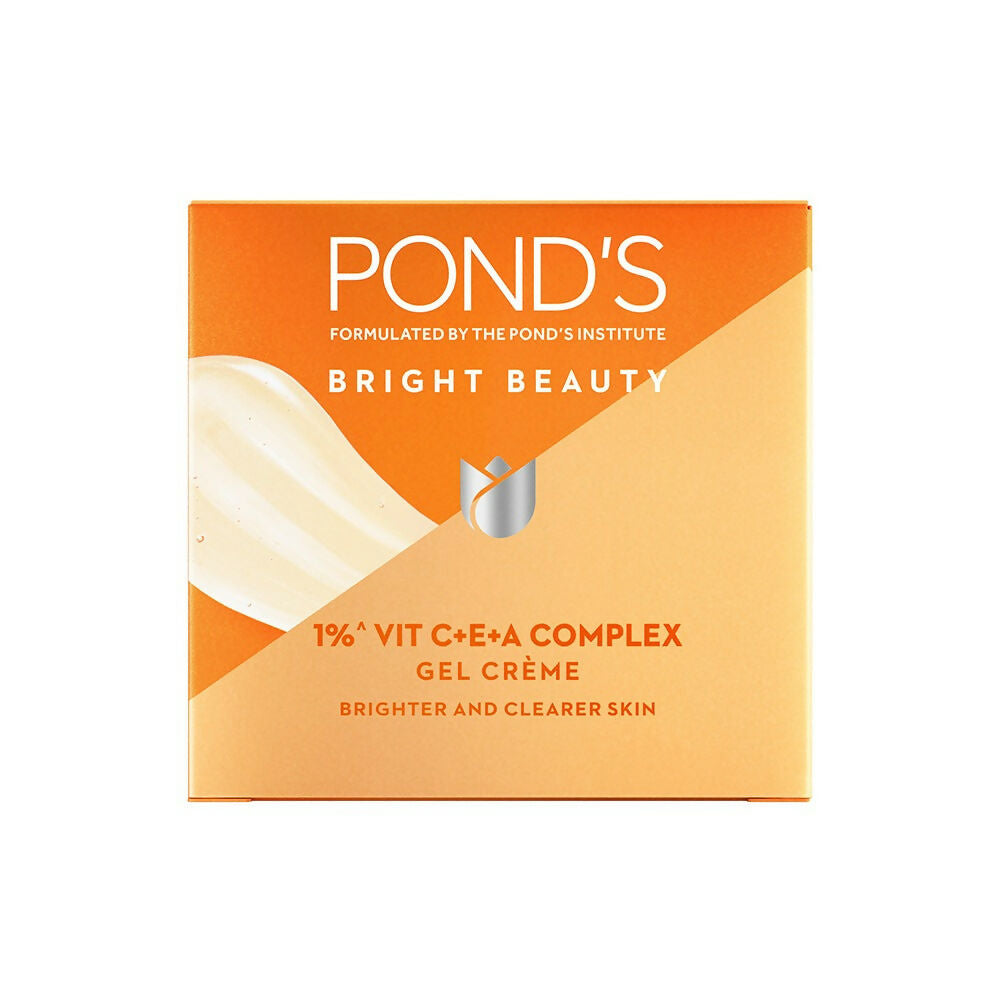 Ponds Bright Beauty 1% Vit C+E+A Gel Crème - Swadesiicart