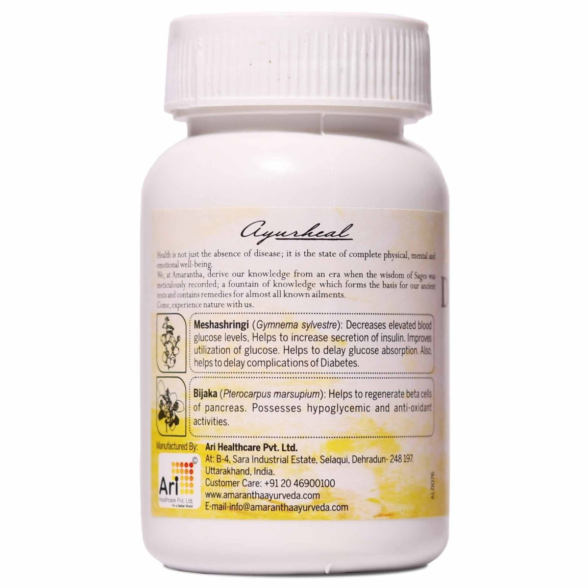 Amarantha Ayurvedic Diabulin Tablet - Swadesiicart