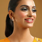 Ruby Raang Pink Kundan Studs | Swadesiicart