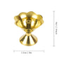 Spillbox Gold Toned Brass Small Diya | Swadesiicart