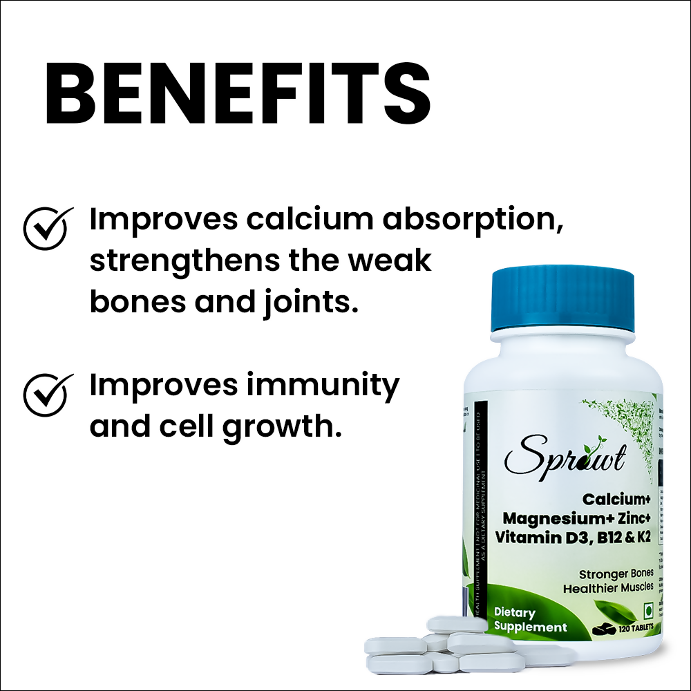 Sprowt Plant Based Vitamin C + Zinc Capsules - Swadesiicart