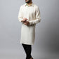 Even Apparels Cream Color Cotton Solid Men's Kurta With Shirt Collar (LN027) | Swadesiicart