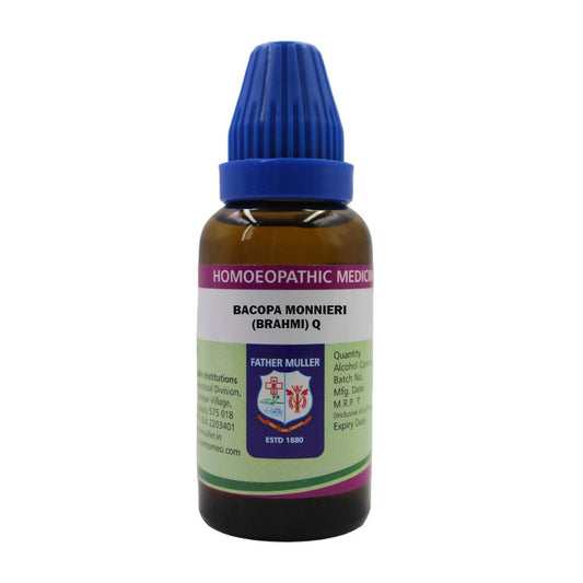 Father Muller Bacopa Monnieri (Brahmi) Mother Tincture Q | Swadesiicart
