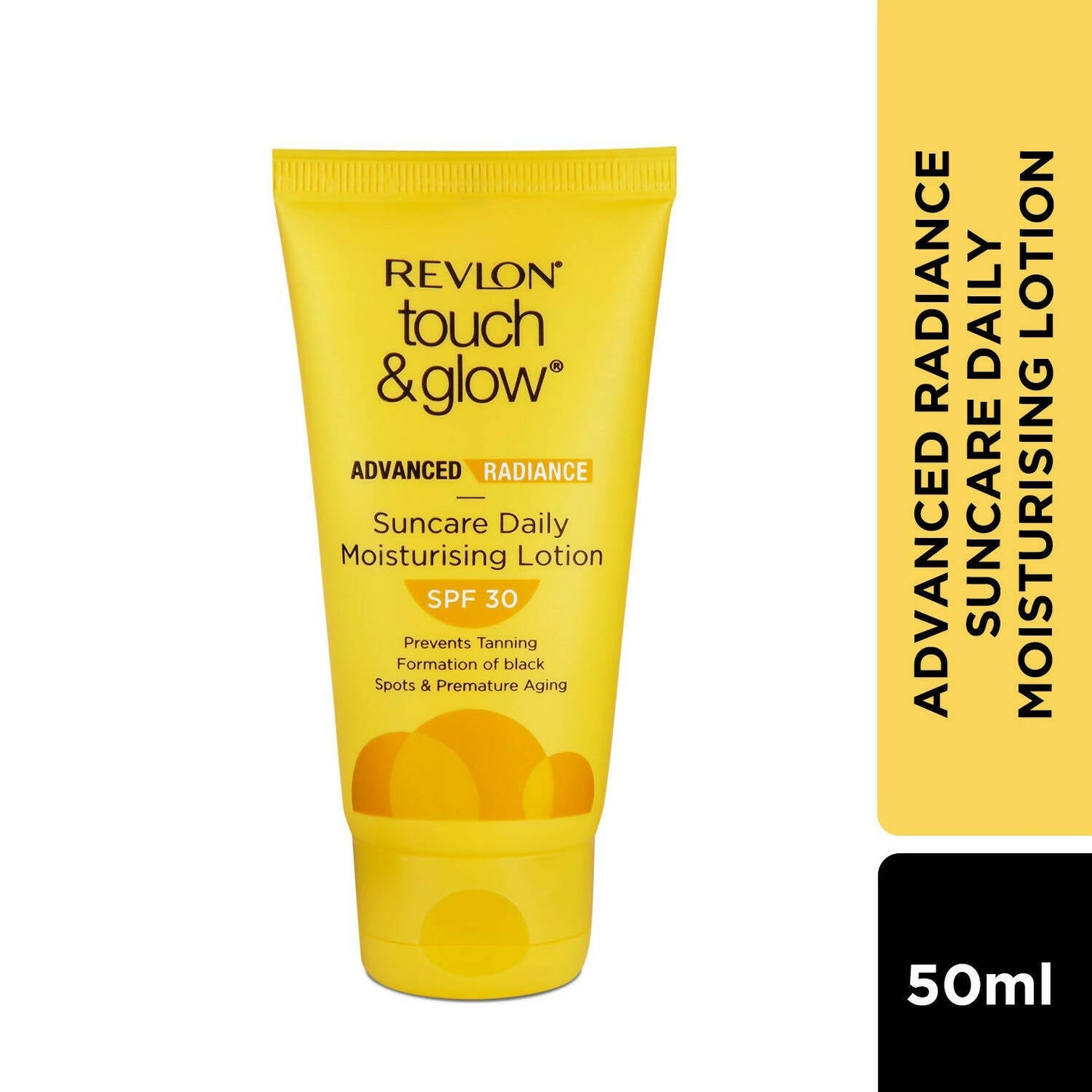 Revlon Touch & Glow Advanced Radiance Sun Care Daily Moisturizing Lotion SPF 30 - Swadesiicart
