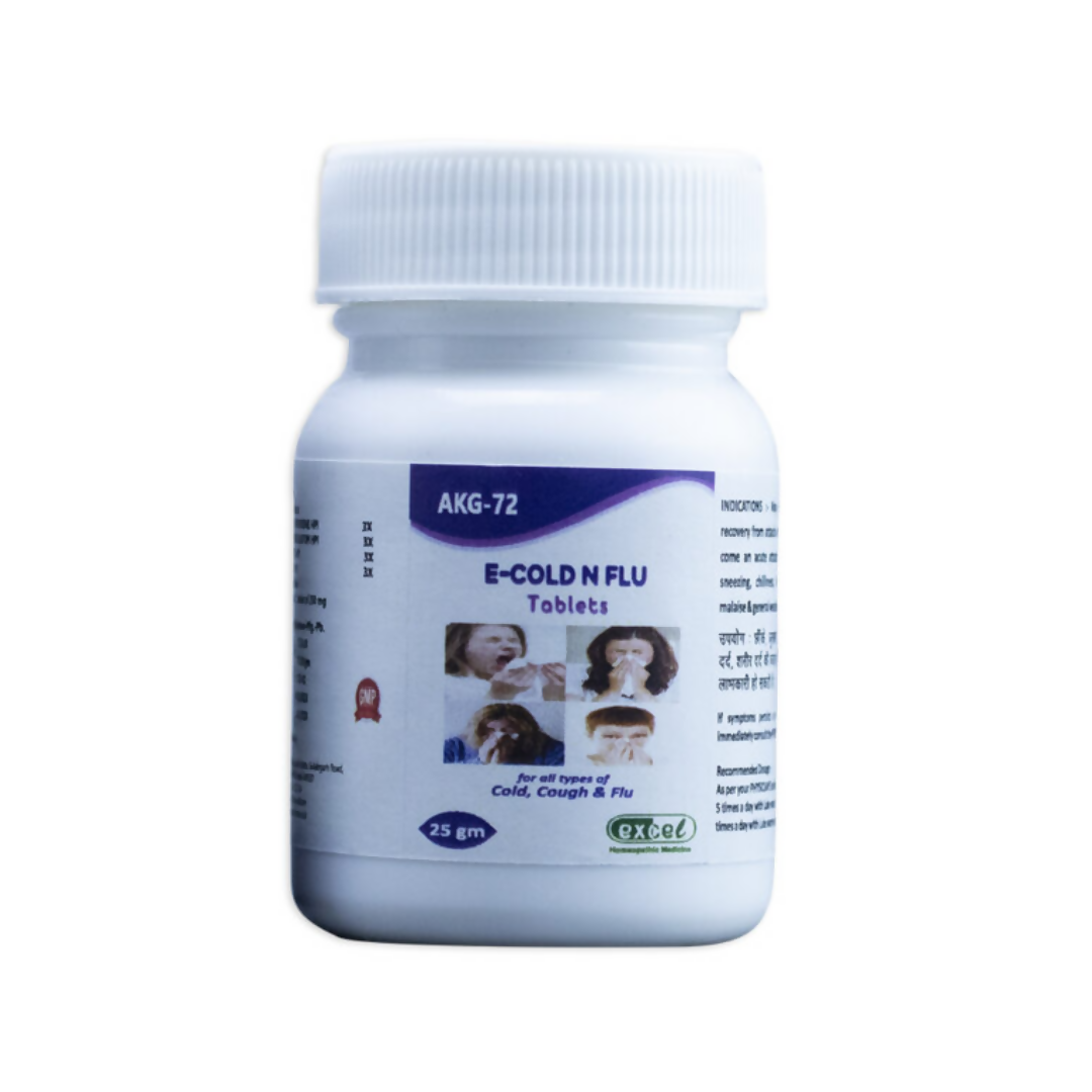 Excel Pharma E-Cold N Flu Tablets - Swadesiicart
