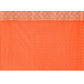 Joban Fashion Orange Banarasi Soft Pure Handloom Banarasi Silk Saree | Swadesiicart