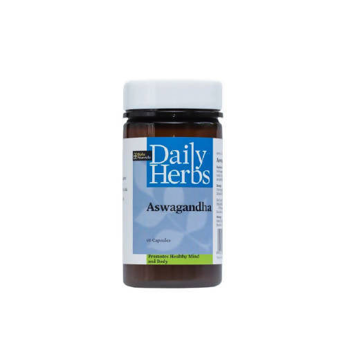 Bipha Ayurveda Daily Herbs - Aswagandha Capsules | Swadesiicart