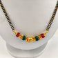 Simple Multicolor Blackbeads / Mangalsutra | Swadesiicart