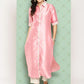 Ahalyaa Women's Traditional wear Kurta - Pink | Swadesiicart