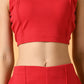 Myshka Women's Pink Solid Top With Trousers - Swadesiicart