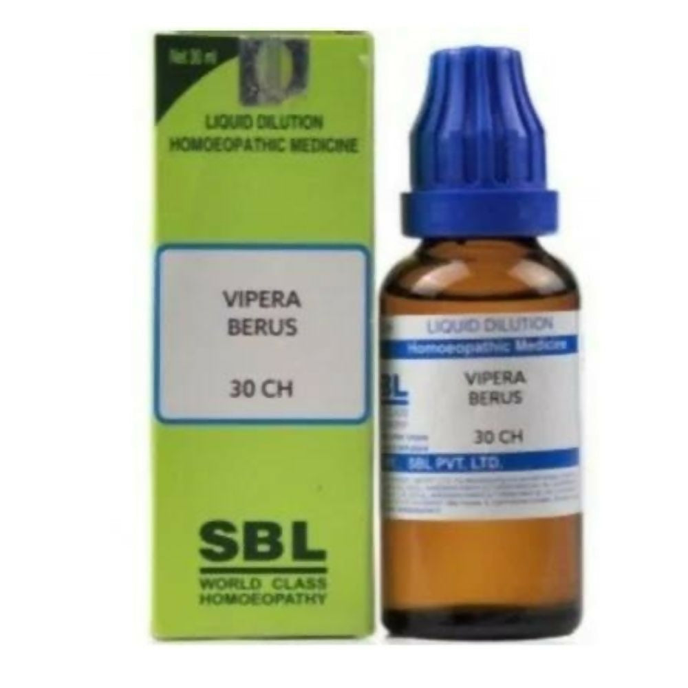 SBL Homeopathy Vipra Berus Dilution | Swadesiicart