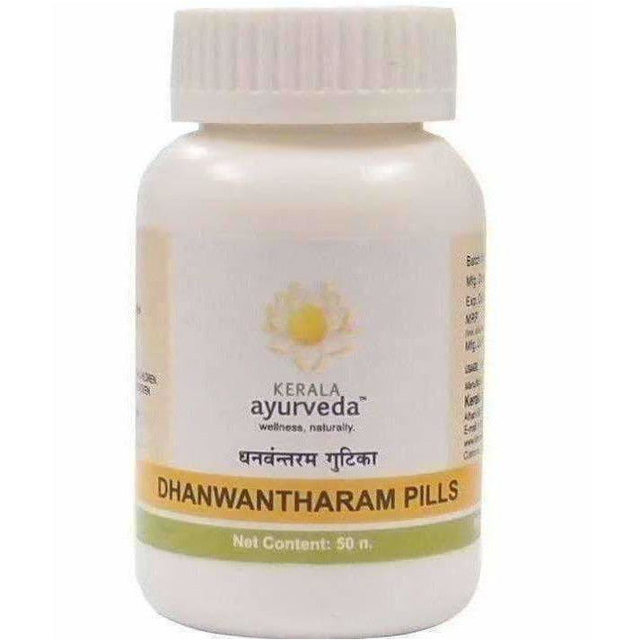 Kerala Ayurveda Dhanwantharam Gulika / Pills - Swadesiicart