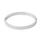 NVR Men's Silver Metal Interlock Kada Bracelet - Swadesiicart