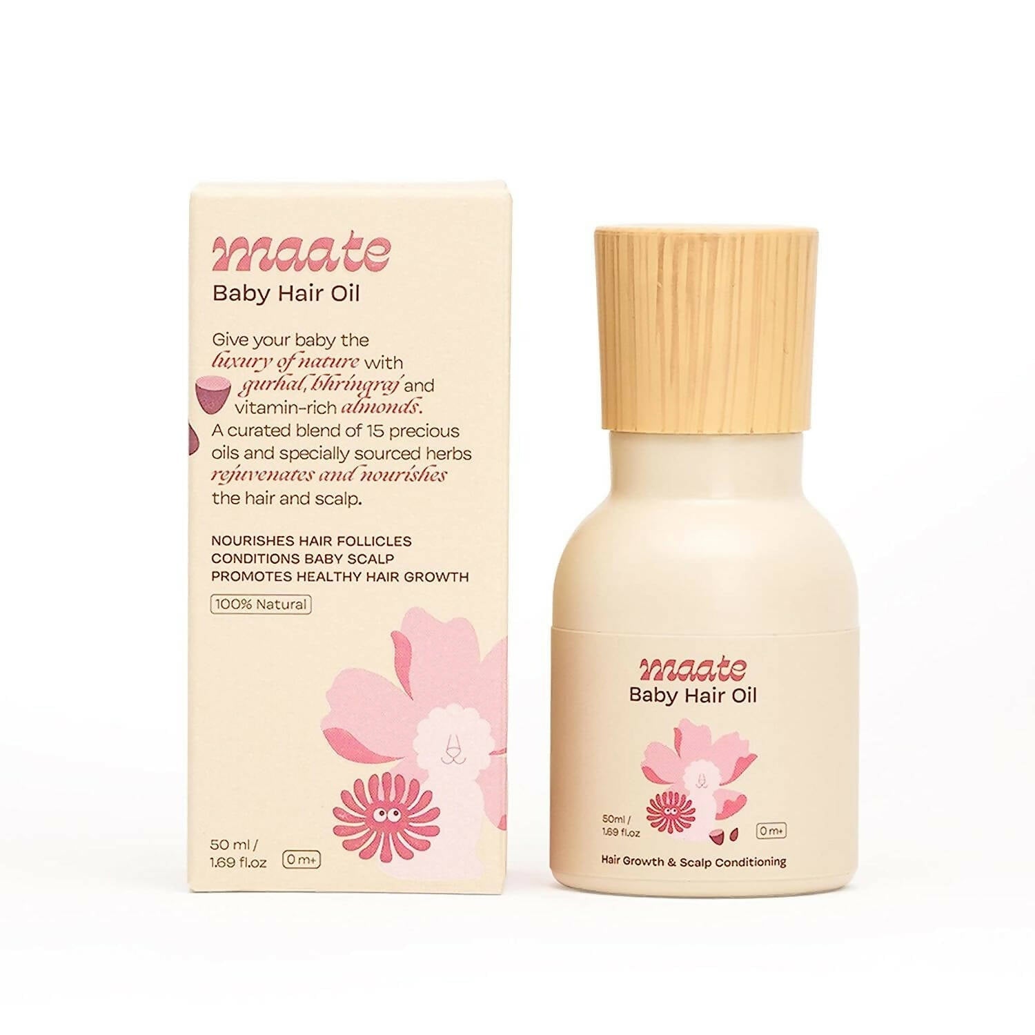 Maate Baby Hair Care Ritual Box | Baby Hair Care Kit - Swadesiicart
