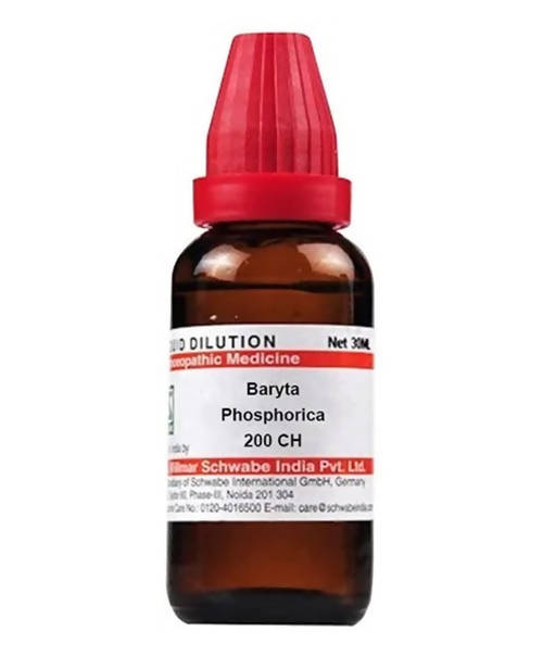 Dr. Willmar Schwabe India Baryta Phosphorica Dilution | Swadesiicart
