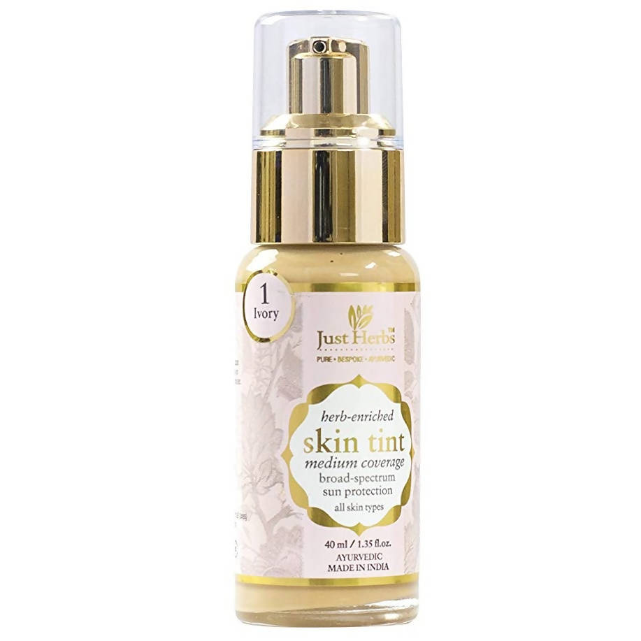 Just Herbs Enriched Skin Tint - 1 Ivory - Swadesiicart