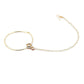 White Gold-Polished Kundan Studded Beaded Nosepin - Ruby Raang | Swadesiicart