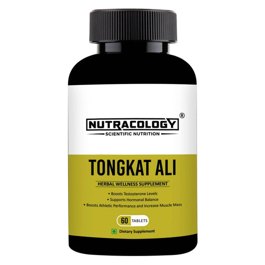 Nutracology Tongkat Ali Testosterone Booster For Stamina Energy and Endurance Tablets | Swadesiicart